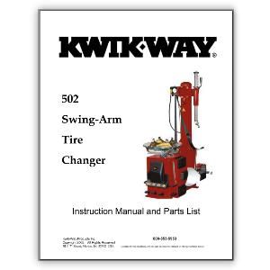 Model 502 Swing Arm Tire Changer Manual