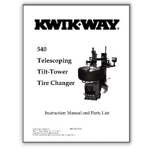 Model 540 Tilt Tower Tire Changer Manual