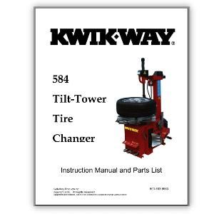 Model 584 Tilt Tower Tire Changer Manual