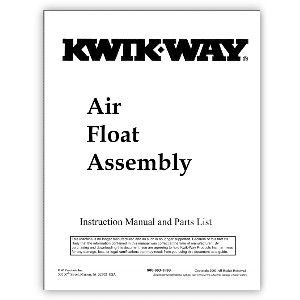 Air Float Fixture Manual