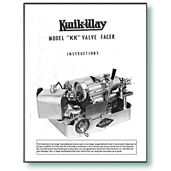 (image for) Model KK Valve Refacer
