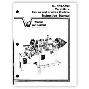 (image for) Model 305-305H Versa-Matic Machine